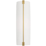 Bergen Wall Sconce Burnished Brass By Visual Comfort Studio - Front View