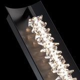 Bergy Wall Sconce Black By Schonbek Beyond - Detailed View