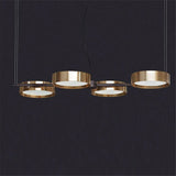 Berlin Linear Suspension, Finish: Anodized Brass