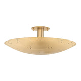 Bern Flush Mount - 18 Inch - Vintage Brass by Hudson Valley
