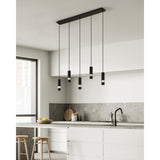 Bernabeta Linear Suspension 5 Light by Eglo - lifestyle room setting