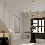 Bernard Wall Sconce Aged Brass By Hudson Valley - Lifestyle View