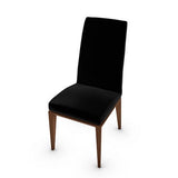 BESS CHAIR CS1294 BY CALLIGARIS, SEAT COLORS: BLACK SOFT LEATHER, FRAME: WALNUT BEECH, | CASA DI LUCE LIGHTING