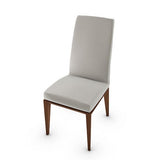 BESS CHAIR CS1294 BY CALLIGARIS, SEAT COLORS: SAND, FRAME: WALNUT BEECH, | CASA DI LUCE LIGHTING