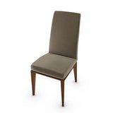 BESS CHAIR CS1294 BY CALLIGARIS, SEAT COLORS: TAUPE, FRAME: WALNUT BEECH, | CASA DI LUCE LIGHTING