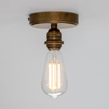 Bexter Flush Mount - Antique Brass