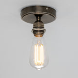 Bexter Flush Mount - Antique Silver
