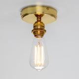 Bexter Flush Mount - Polished Brass
