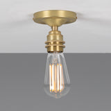 Bexter Flush Mount - Satin Brass