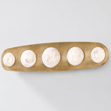 Bezel LED Wall Sconce Large By Corbett Horizontal View