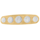 Bezel LED Wall Sconce Large By Corbett