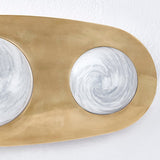 Bezel LED Wall Sconce Medium By Corbett Detailed View1