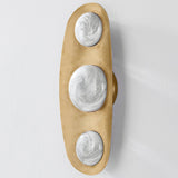 Bezel LED Wall Sconce Medium By Corbett Side View1