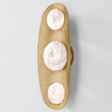 Bezel LED Wall Sconce Medium By Corbett Side View