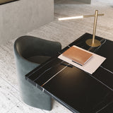 Bianca Table Lamp Brass By Contardi - Lifestyle View