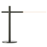 Bianca Table Lamp Matte Black Slik Lacquered By Contardi