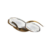 Bijoux Vanity Light Aged Brass Small By Schonbek