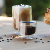 Bilia Double Glazed Coffee Cup by Zafferano, lifestyle view 3