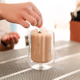 Bilia Double Glazed Mug by Zafferano, lifestyle view 1