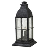 Bingham Large Pier Mount Lantern - Greystone - by Hinkley
