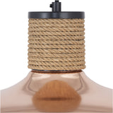 Bingham Pendant Medium Copper By Maxim Lighting Detailed View1