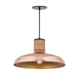 Bingham Pendant Medium Copper By Maxim Lighting With Light