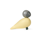 Kay Bojesen Year Bird Bella, Cream/Grey, H: 4.9" By Kay Bojesen