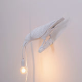 Bird Lamp Looking Left By Seletti, Finish: White