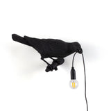 Bird Lamp Looking Right By Seletti, Finish: Black