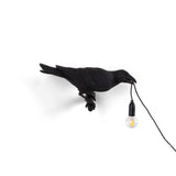 Bird Lamp Looking Right By Seletti, Finish: Black