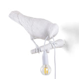 Bird Lamp Looking Right By Seletti, Finish: White