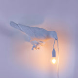 Bird Lamp Looking Right By Seletti, Finish: White