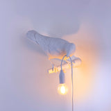 Bird Lamp Looking Right By Seletti, Finish: White