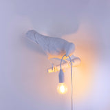 Bird Lamp Looking Right By Seletti, Finish: White