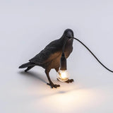 Bird Lamp Waiting Outdoor