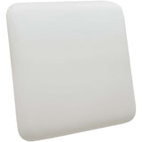 Bisque Ceramic Small Square Backlit ADA Color Selectable Wall Sconce by Justice Design