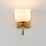 Bisque Wall Sconce Natural Aged Brass by Maxim Lighting