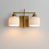Bisque Wall Sconce Natural Aged Brass by Maxim Lighting