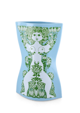 Bjoern Wiinblad Nina Vase Light BlueGreen 53120