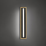Black-Aged Brass Lyrikal Wall Sconce by Modern Forms