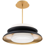 Black-Gold Capulet Pendant by WAC Lighting