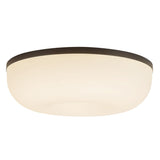 Black-Matte Opal Gold Jada Flush Mount by Kuzco Lighting