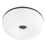 Black-Matte Opal Gold Jada Flush Mount by Kuzco Lighting