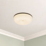 Black-Matte Opal Gold Jada Flush Mount by Kuzco Lighting