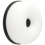 Black-Matte Opal Gold Jada Wall Sconce by Kuzco Lighting