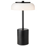 Black/Opal Blossi Mini Portable Table Lamp by Nuura