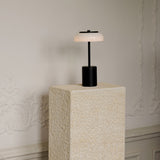 Black/Opal Blossi Mini Portable Table Lamp by Nuura