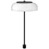 Black/Opal Large Blossi In-set Table Lamp by Nuura