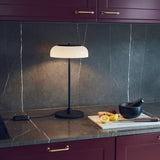 Black/Opal Large Blossi Table Lamp by Nuura
