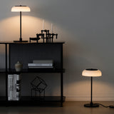 Black/Opal Large Blossi Table Lamp by Nuura